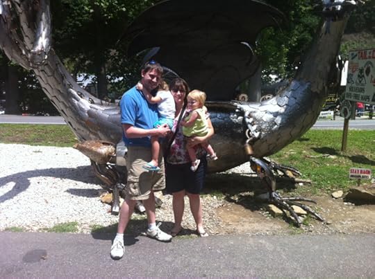 Justin at the Dragon