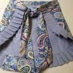 ruffled apron