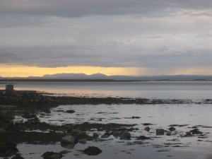 The view from Ballyvaughan