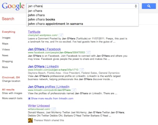 Jan O'Hara Google Search