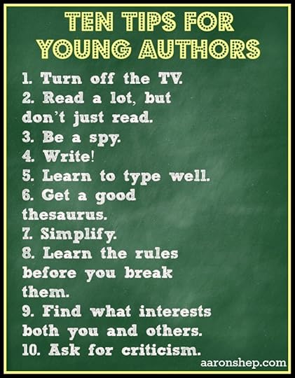Ten Tips for Young Authors