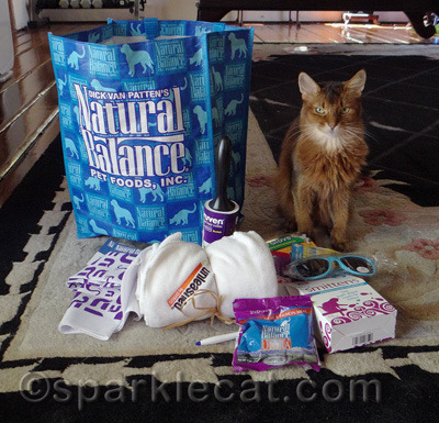 Some kitty is really going to enjoy all this!