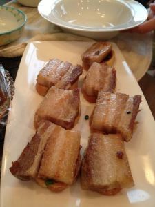 And pork belly.