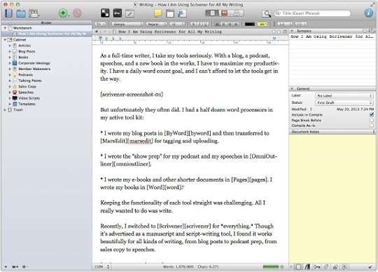 5 Reasons I Switched to Scrivener for All My Writing