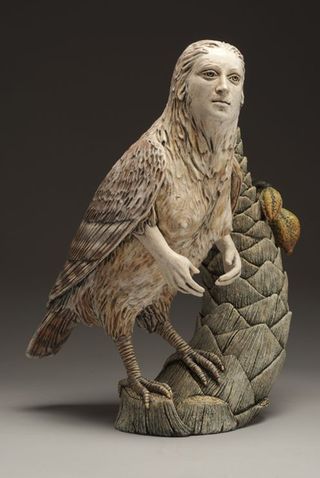 Siren with Palm by Adrian Arleo