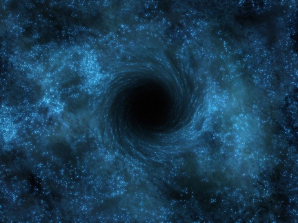 Even this black hole would not be too black for a Japanese funeral.