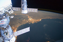 Middle East at Night (NASA, International Spac...