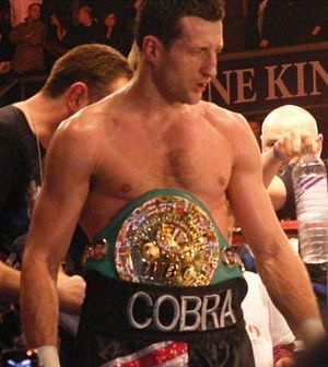 British boxer Carl Froch