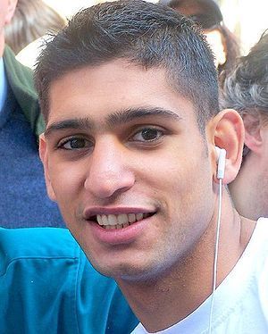 English: Amir Khan champion Boxer and future b...