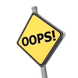 Websites mistakes