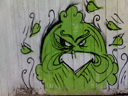 hangry chicken by wishmerhill via Flickr
