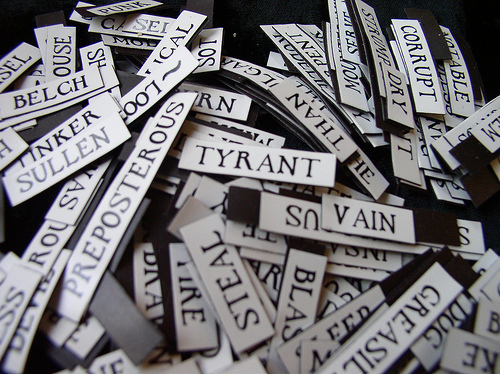 Jumbled words of William Shakespeare