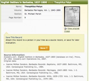 Fraser, Boone, Barbados, slaves, Mariann Regan, Theophilus Patey