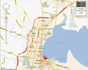 Geelong map
