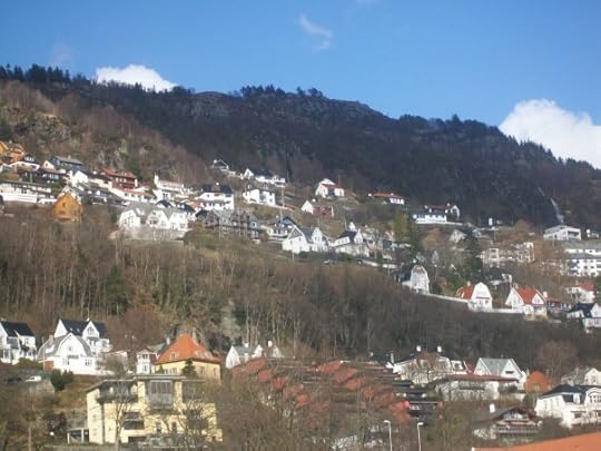 Bergen mountain houses.