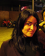 Beautiful Latina Woman Smiling