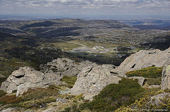 View to Perisher village from mt. Perisher (2054m)