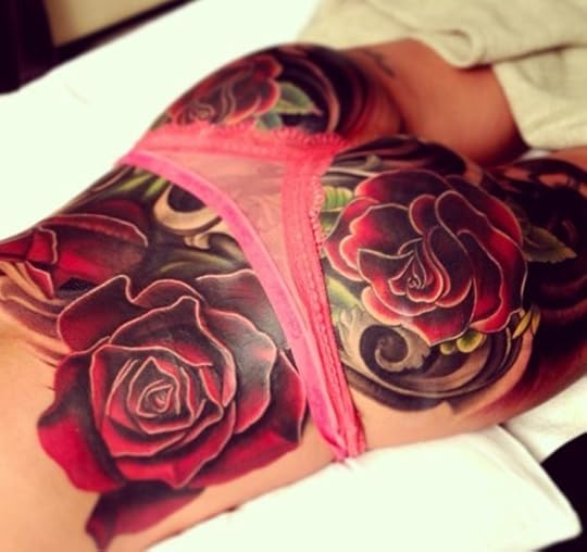 Cheryl Cole's tattoo design
