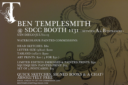 TEMPLESMITH @ SDCC