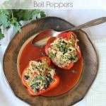 Mexican Quinoa Stuffed Bell Peppers