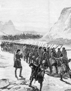 marching