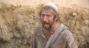 Chapman as Brian Cohen in Life of Brian