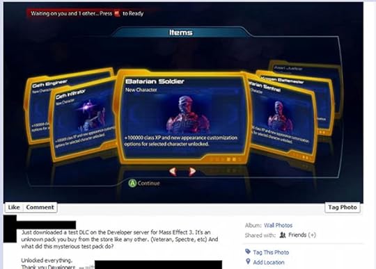Leaked image of new ME3 DLC (Gamefront)