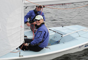 Carol Kim sailing off SSA