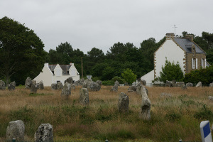 Standing stones, Carnac, Brittany, France