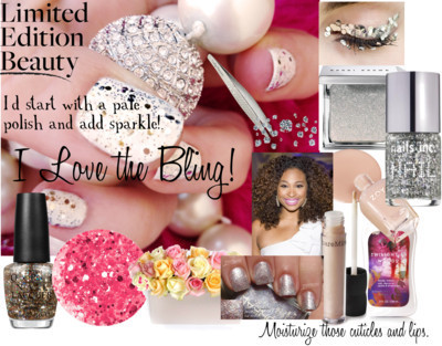 "I Love the Bling" ~ Marvelous Mani: Your Favorite Nail Art