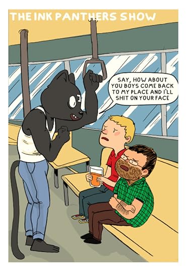 Ink Panthers title card by Ian Andersen