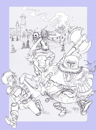 Draft: Cover art for Rise of the Tempest