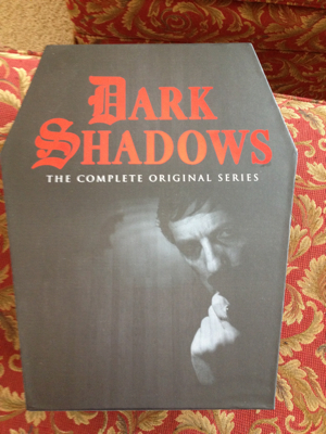 Dark Shadows DVD Box - a cool coffin with Barnabus