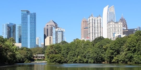 photo, image, atlanta, skyline