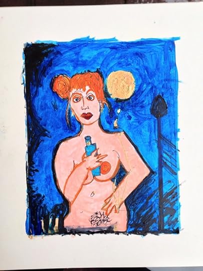 Melba Lou Has Heard it All Before PAINTED