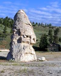 Liberty Bell Rock Formation - Yellowstone National Park