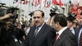 Iraq's Prime Minister Nuri al-Maliki arrives to attend the opening ceremony of Baghdad's International Fair