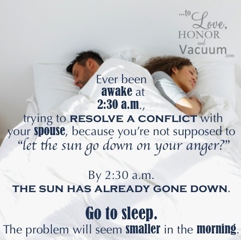 Do Not Let the Sun Go Down on Your Anger--doesn't mean what you think it means!