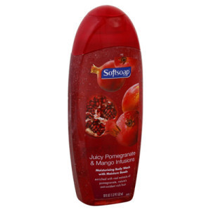 Soft soap juicy pomegranate mango infusions