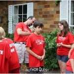Johnathan Rand autographs authors shirts