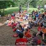 The pre-writeshop gathering