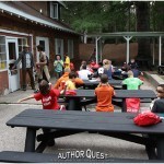 As the campers are waking, anxious for those pancakes