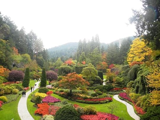 photo, image, butchart gardens, victoria