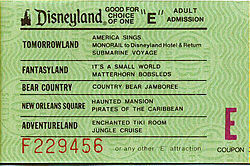 Disney ETicket
