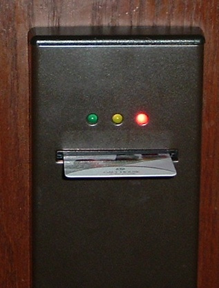 Key Card Door gives you the raspberry.