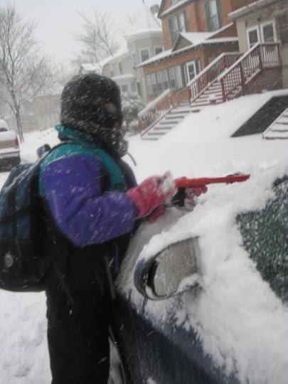 snow in April 011