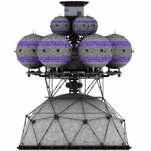 Orthographic image of Project Daedalus from www.icarusinterstellar.com