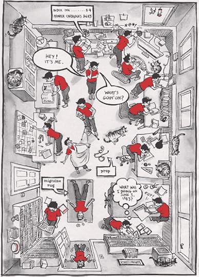Alison Bechdel illustration for The New Yorker