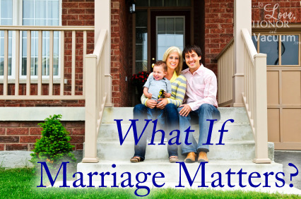 What if Marriage Matters