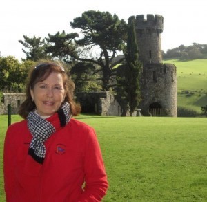 Ciji in front of Caerhays Caslte nr. Mevagissey - Version 2
